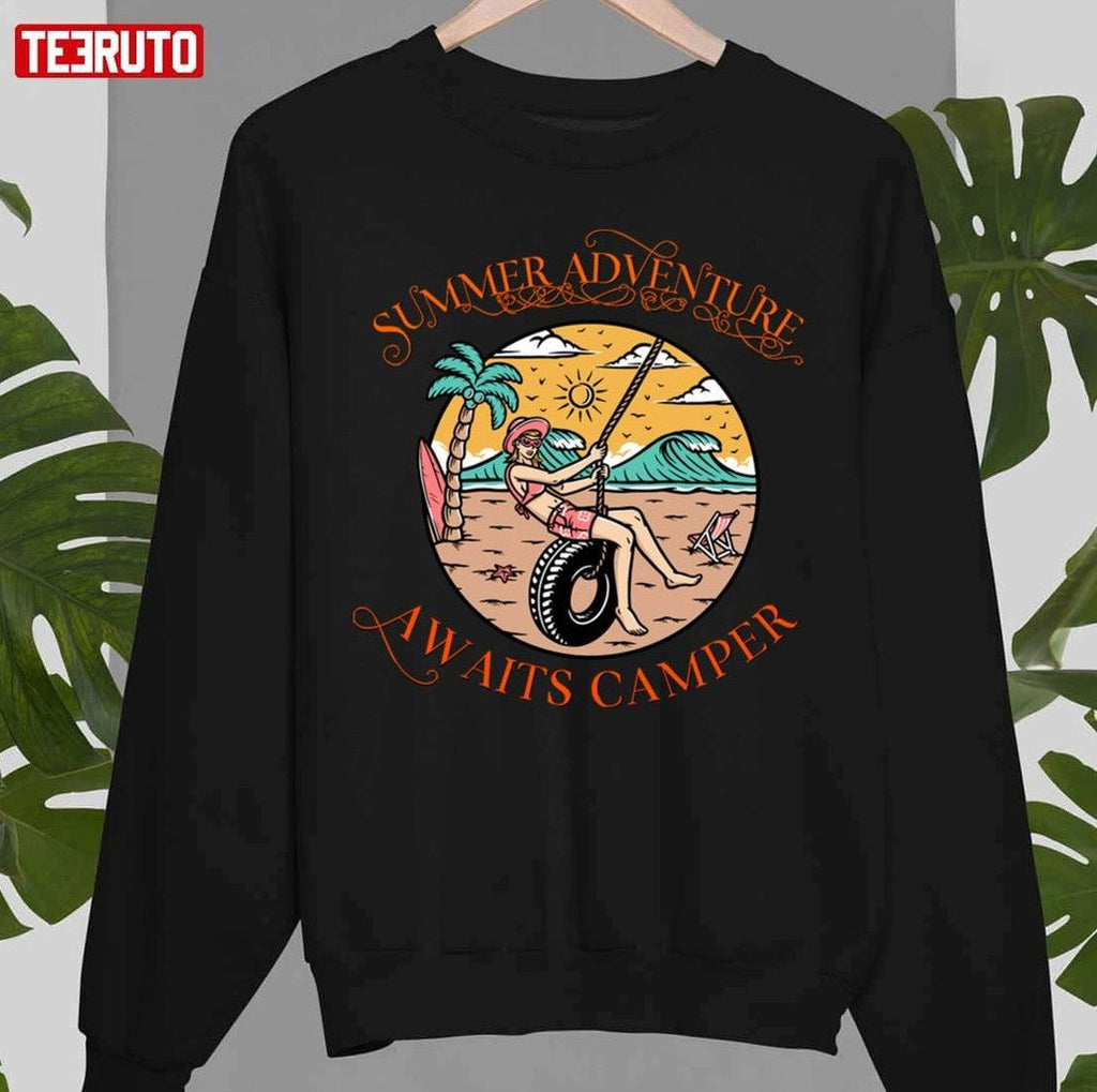 Summer Art Adventure Awaits Campers Unisex T-Shirt