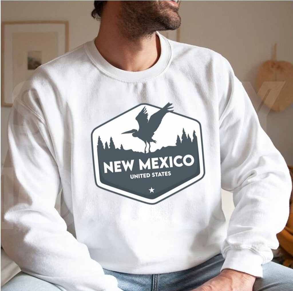 New Mexico United States Logo Unisex Sweatshirt