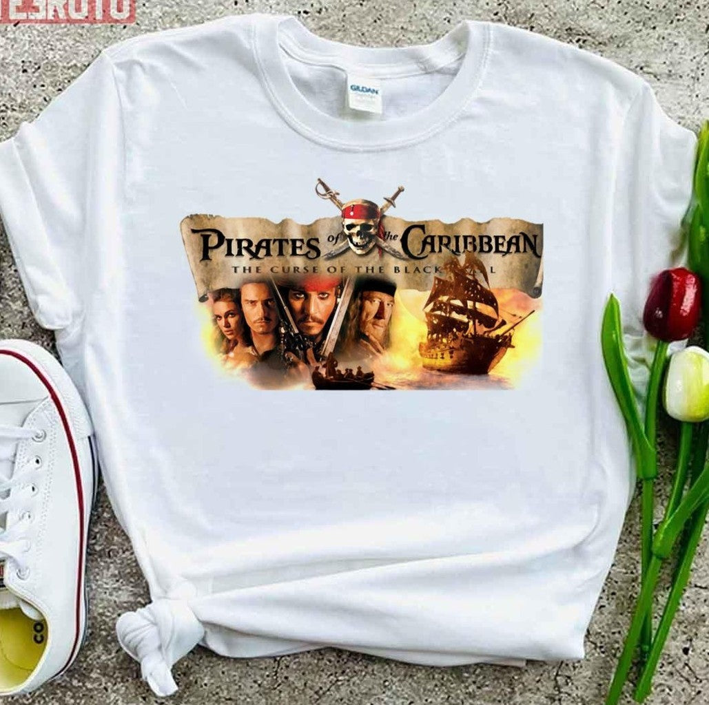 The Curse Of The Black Pearl Pirates Of The Caribbean Unisex T-Shirt