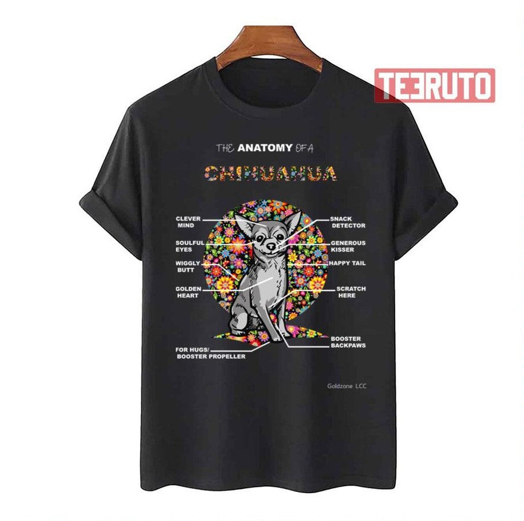 The Anatomy Of A Chihuahua Unisex T-Shirt