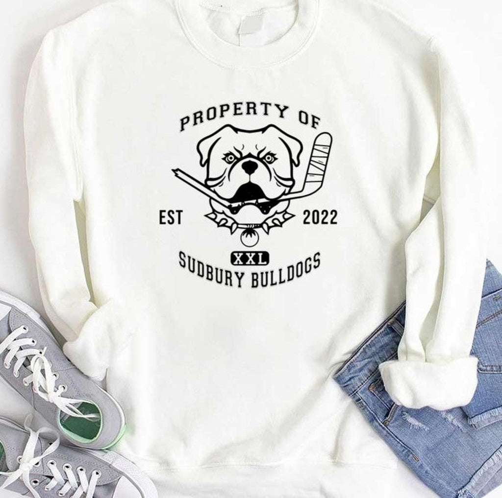 Property Of Sudbury Bulldogs Turbografx Unisex T-Shirt