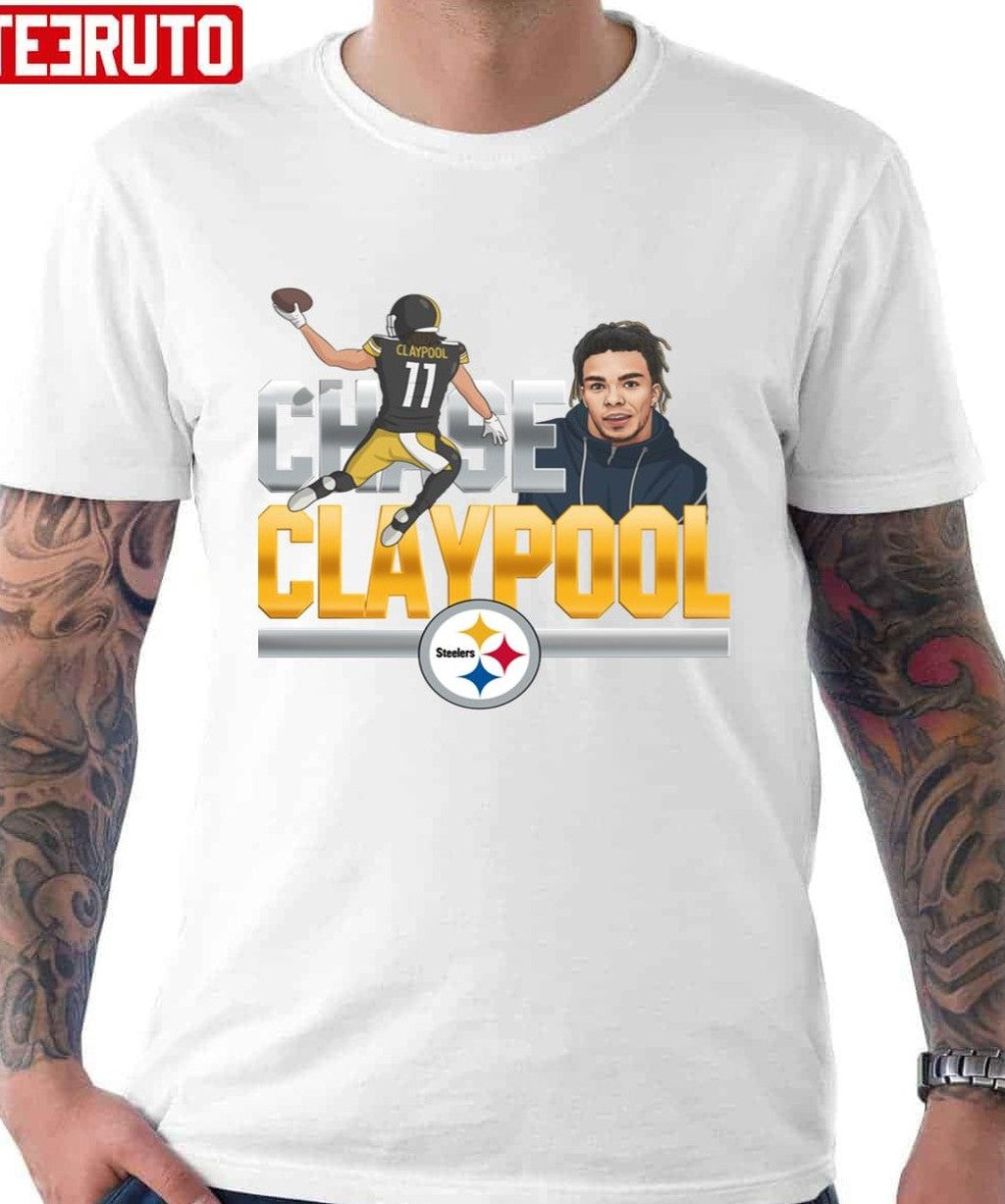 Portrait Chase Claypool Football Unisex Hoodie