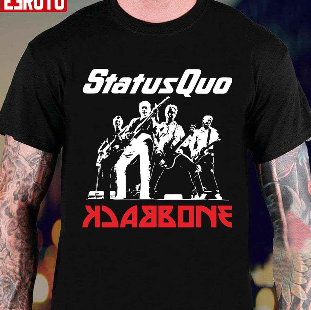 Back Bone Status Quo Band Unisex T-shirt