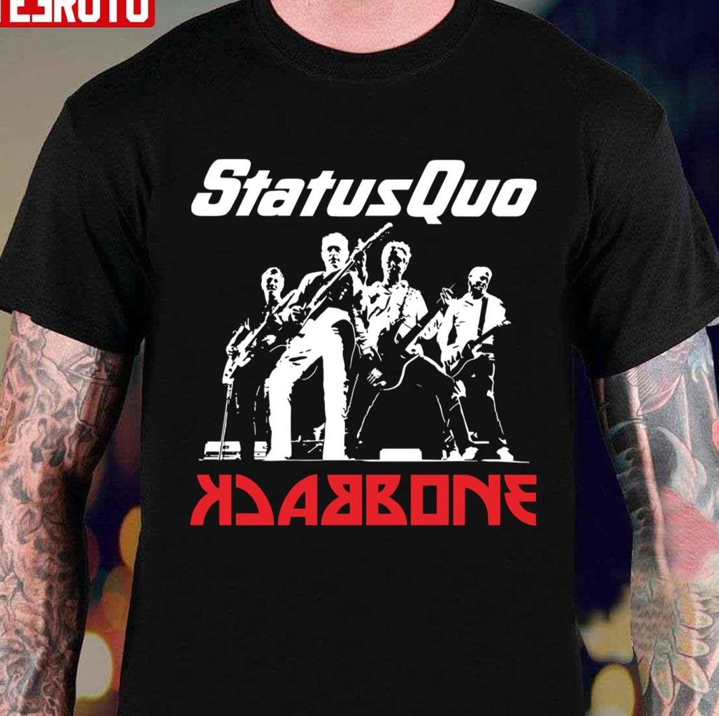 Back Bone Status Quo Band Unisex T-shirt