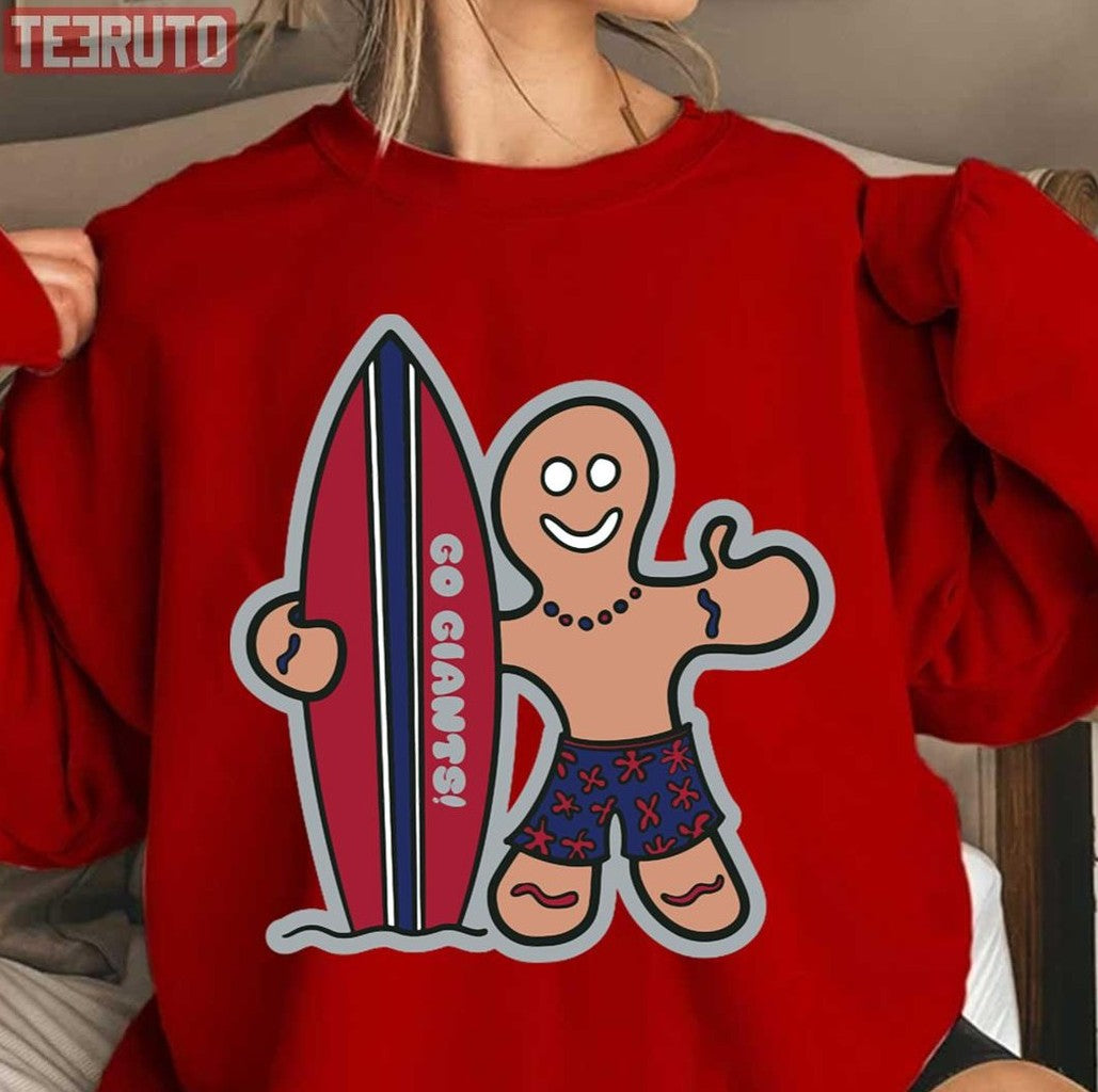Surfs Up For The New York Giants Unisex T-Shirt