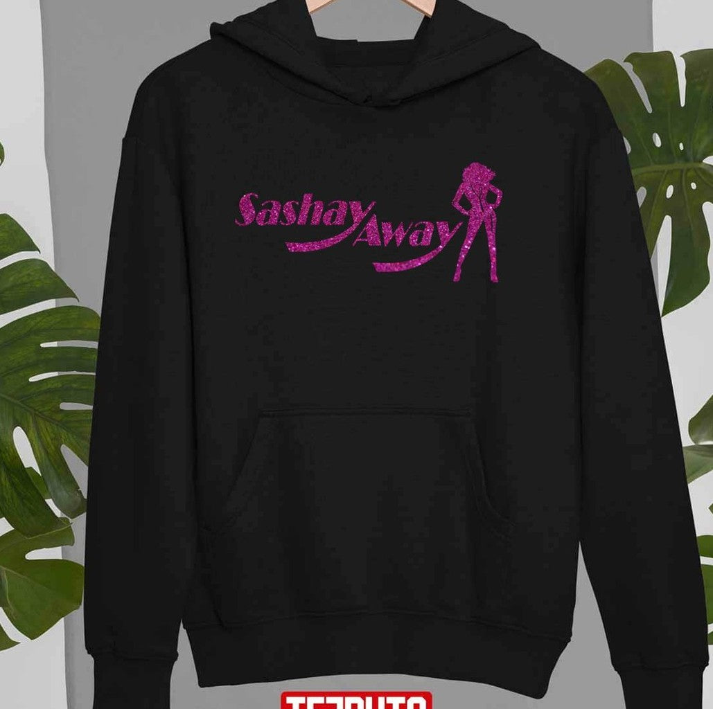 Sashay Away Drag Race Pink Glitter Rupaul's Unisex T-Shirt