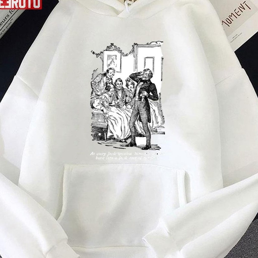 At Every Fresh Question Scrooge's Nephew Burst Into A Fresh Roar Of Laughter A Christmas Carol Unisex Sweatshirt