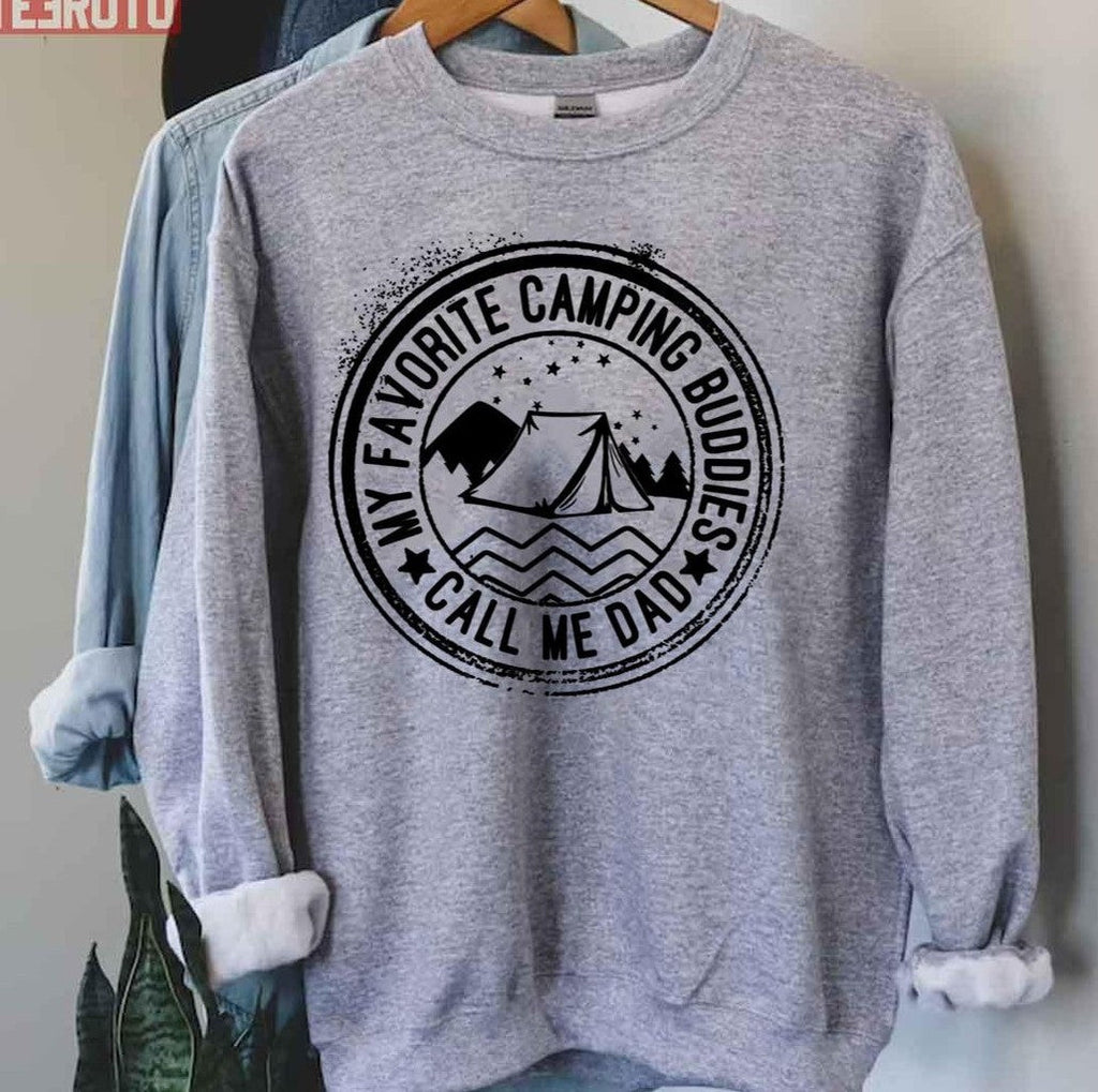 My Favorite Camping Buddies Call Me Dad T-Shirt