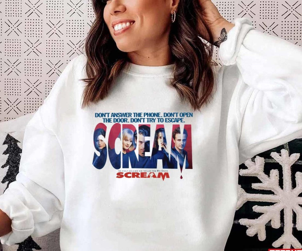 Scream Retro 90s Cult Horror Film Unisex T-Shirt