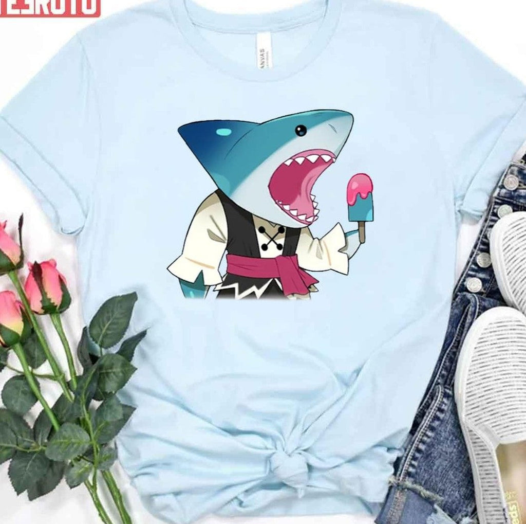 Shroomie Sorbet Shark Cookie Unisex T-Shirt