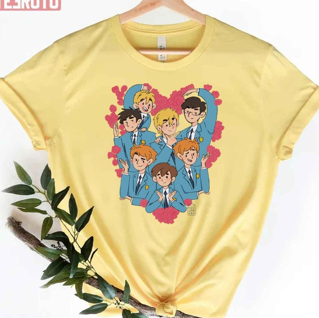 Anime Characters Ouran High School Host Club Unisex T-Shirt