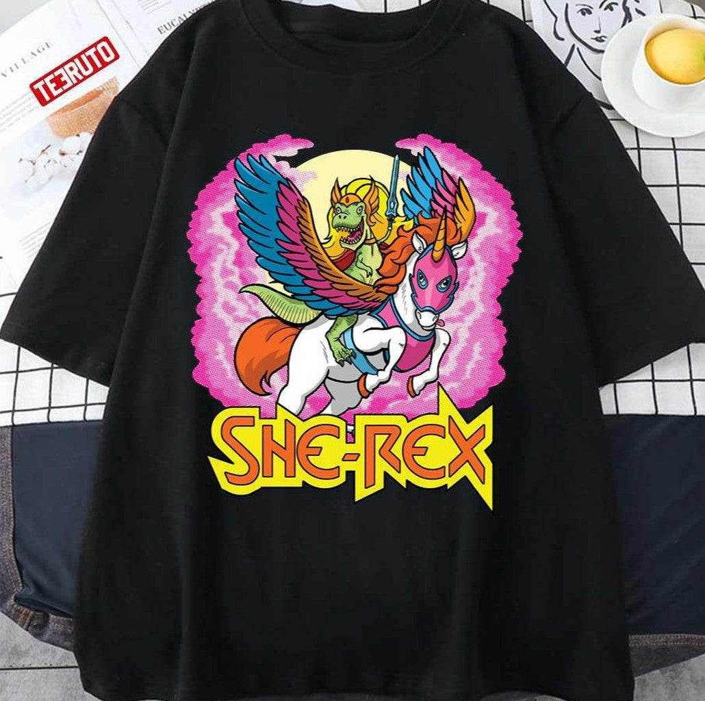 She Rex Prehistoric Princess Of Power Unisex T-shirt