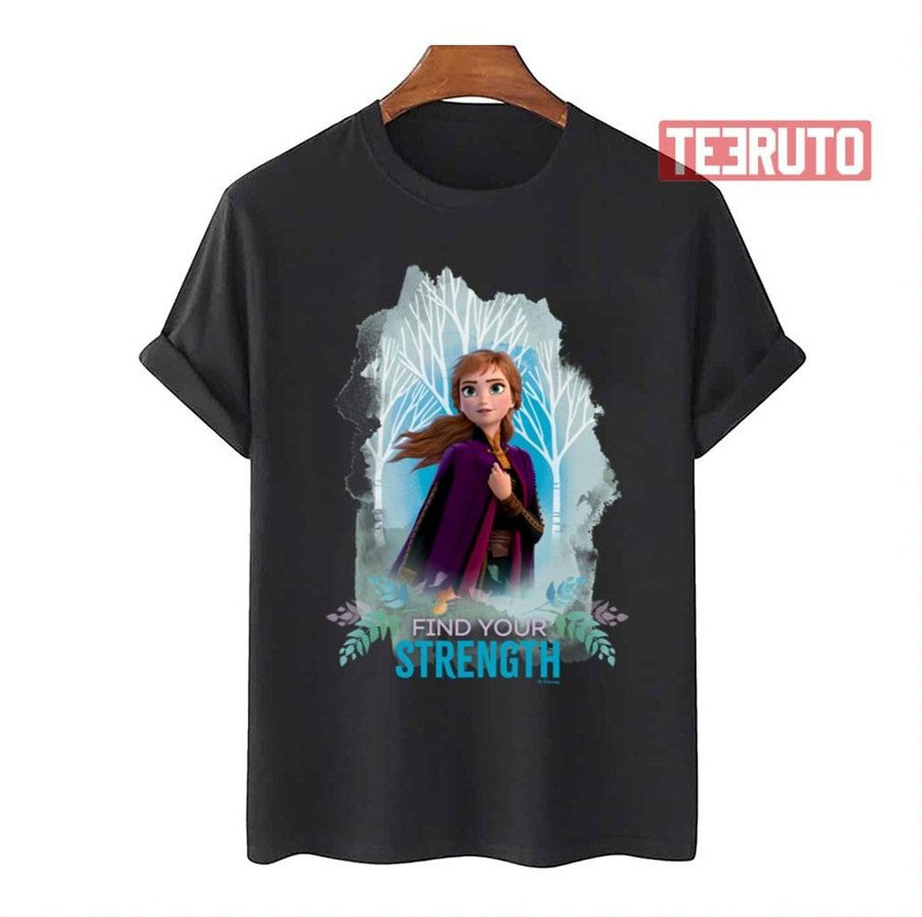 Anna Find Your Strength Frozen Unisex T-Shirt