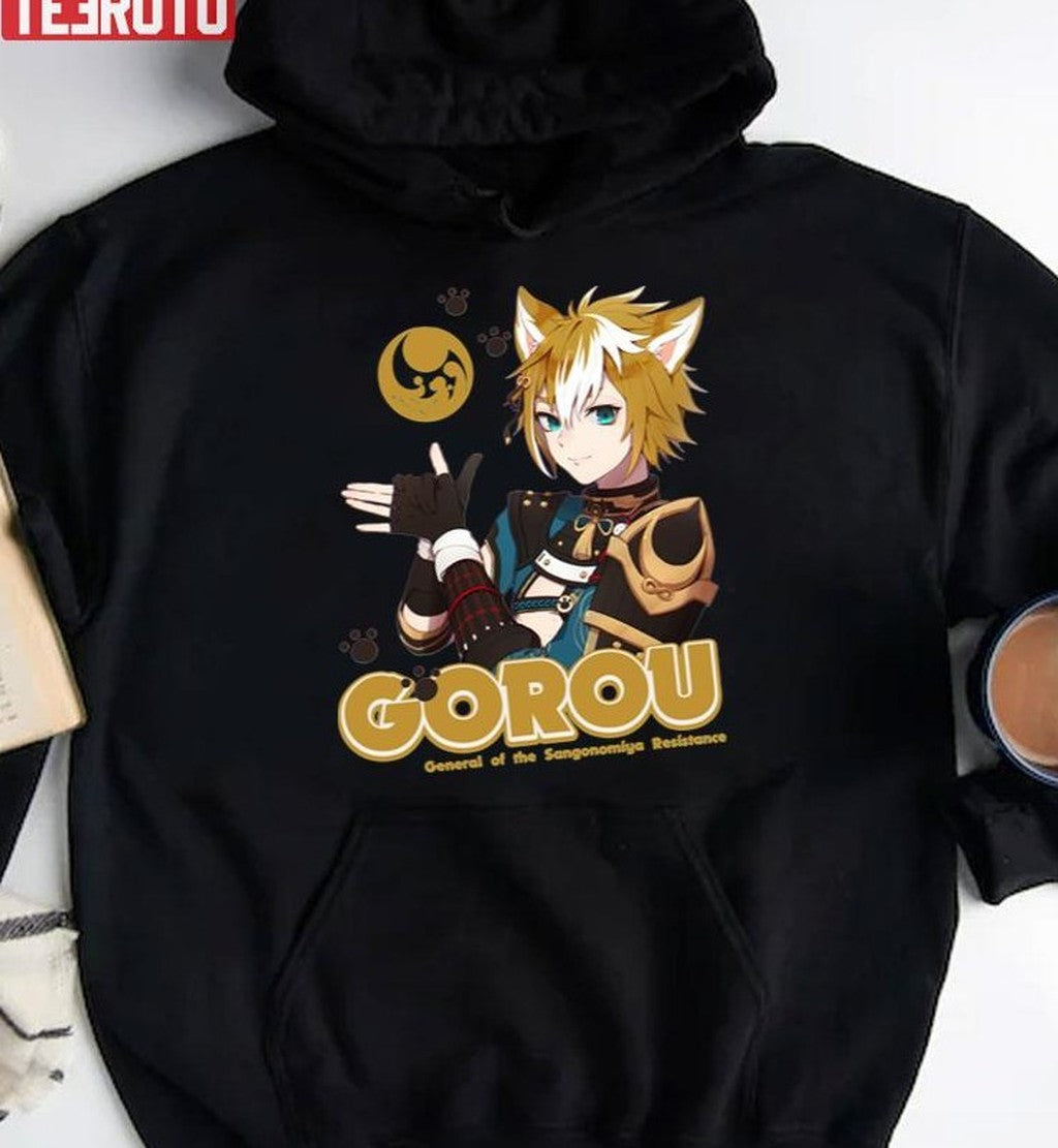 Sangonomiya Resistance Gorou Genshin Impact Unisex T-Shirt