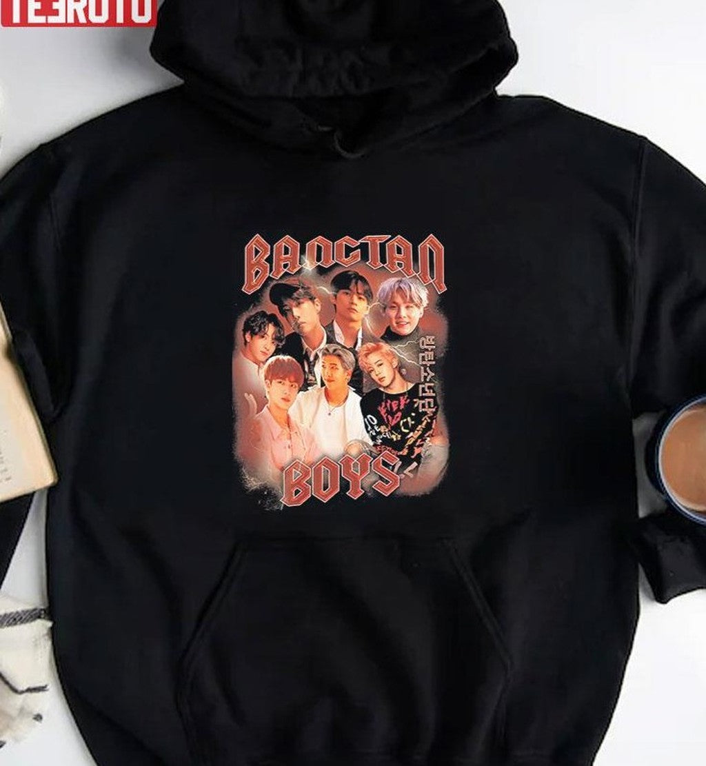 Bangtan Boys Vintage RM Jin Suga jhope Jimin V Jungkook BTS Forever Unisex T-shirt