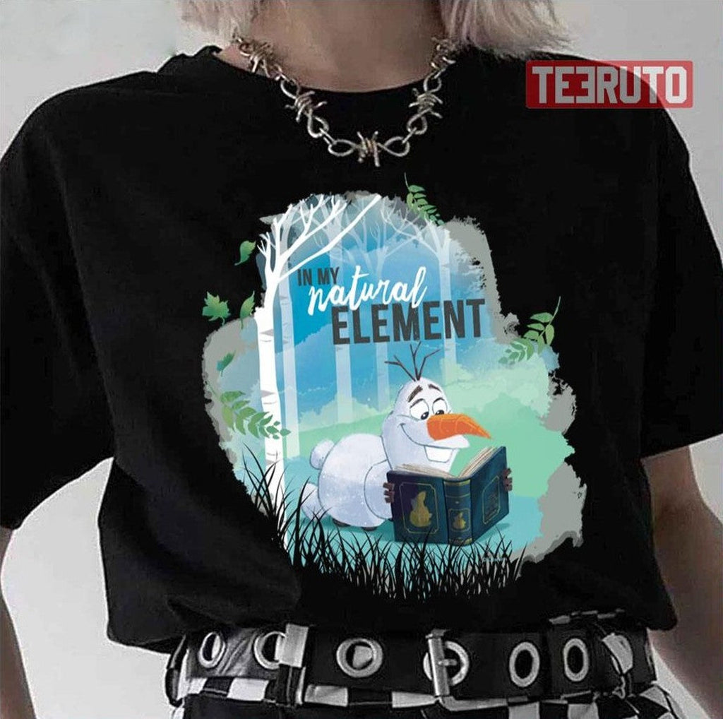 Olaf In My Natural Element Frozen Unisex T-Shirt