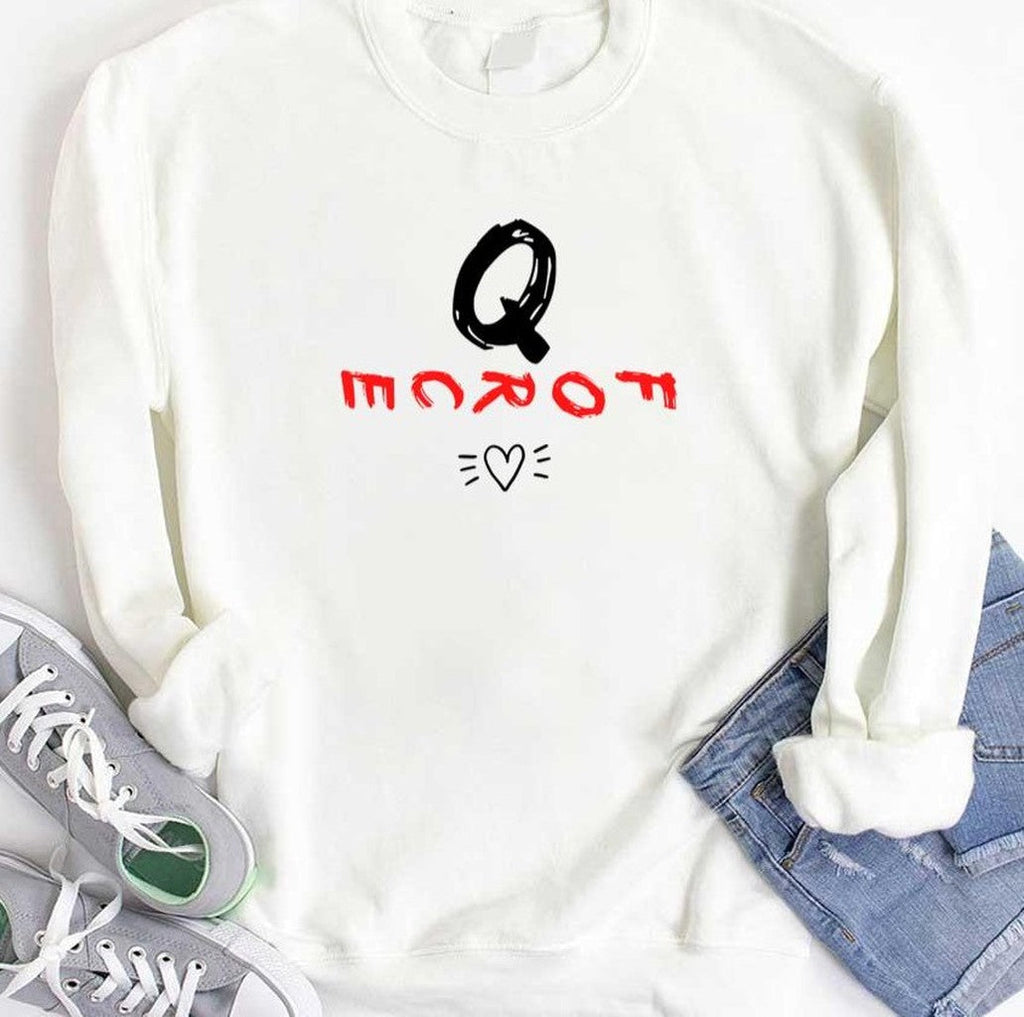Q Force Cute Design Logo Cartoon Unisex T-Shirt