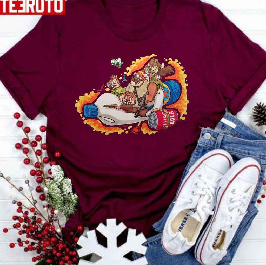 Rescue Rangers Art Chip And Dale Unisex T-Shirt