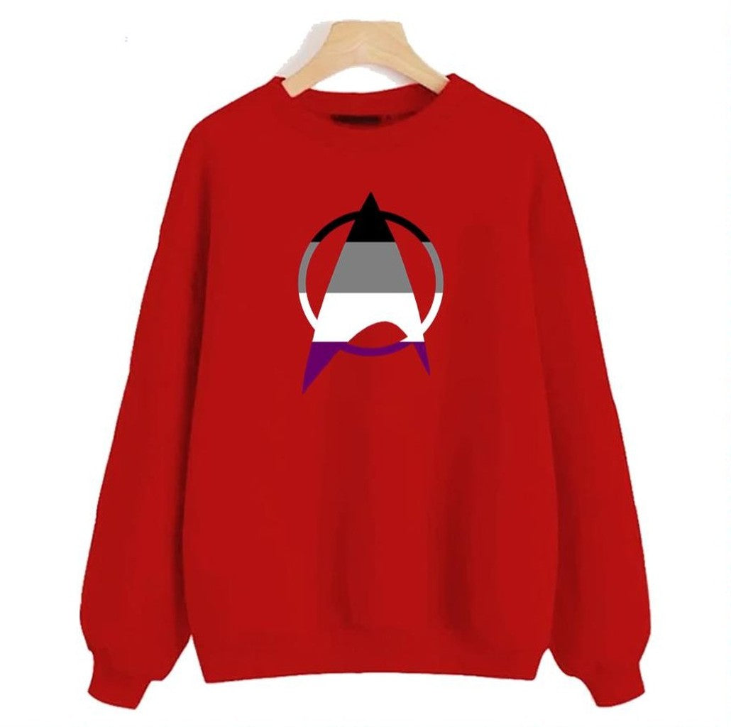 Asexual Starfleet Lgbtq Pride Month Unisex Sweatshirt