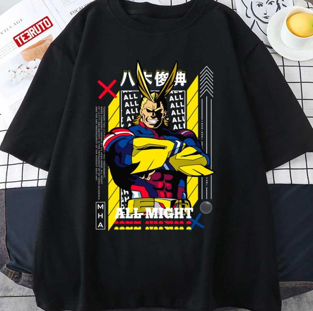 Plus Ultra Mha All Might My Hero Academia Unisex T-shirt