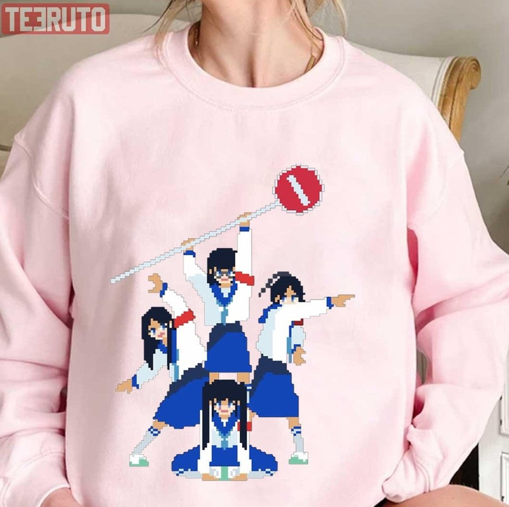8 Bit Atarashii Gakko Unisex Sweatshirt