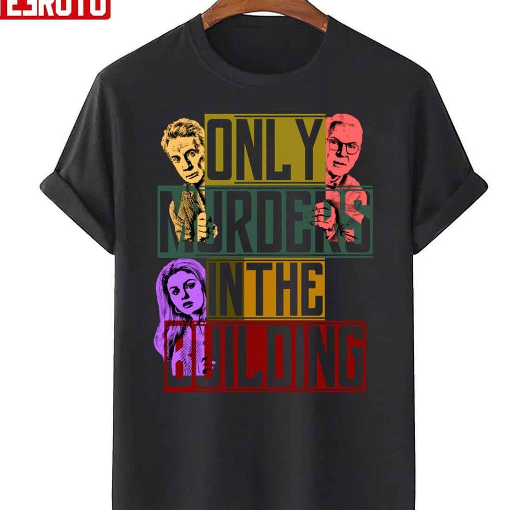 Only Murders In The Building Vintage Fanart Unisex T-Shirt