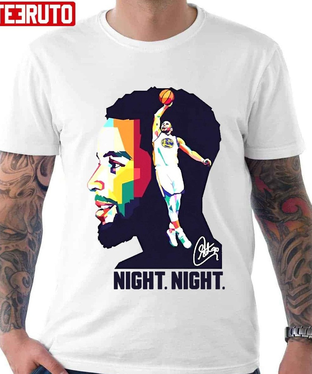 Night Night Curry Vector Art Unisex T-Shirt