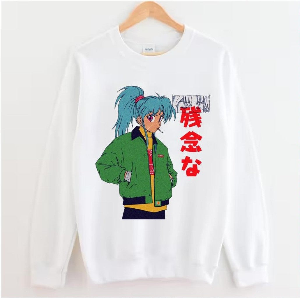 Badgirls Botan From Yuyu Hakusho Unisex Sweatshirt