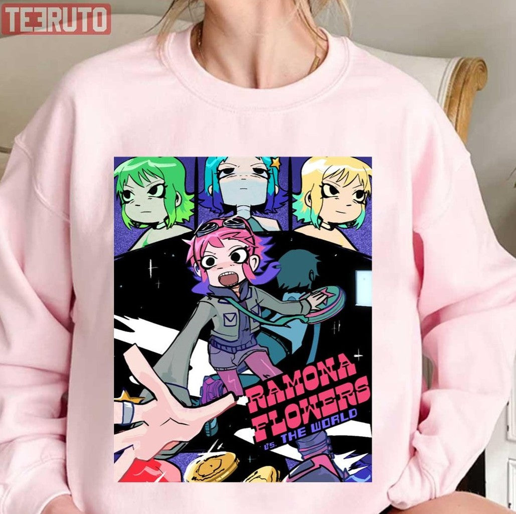 Scott Pilgrim Takes Off Anime Series Unisex Sweatshirt