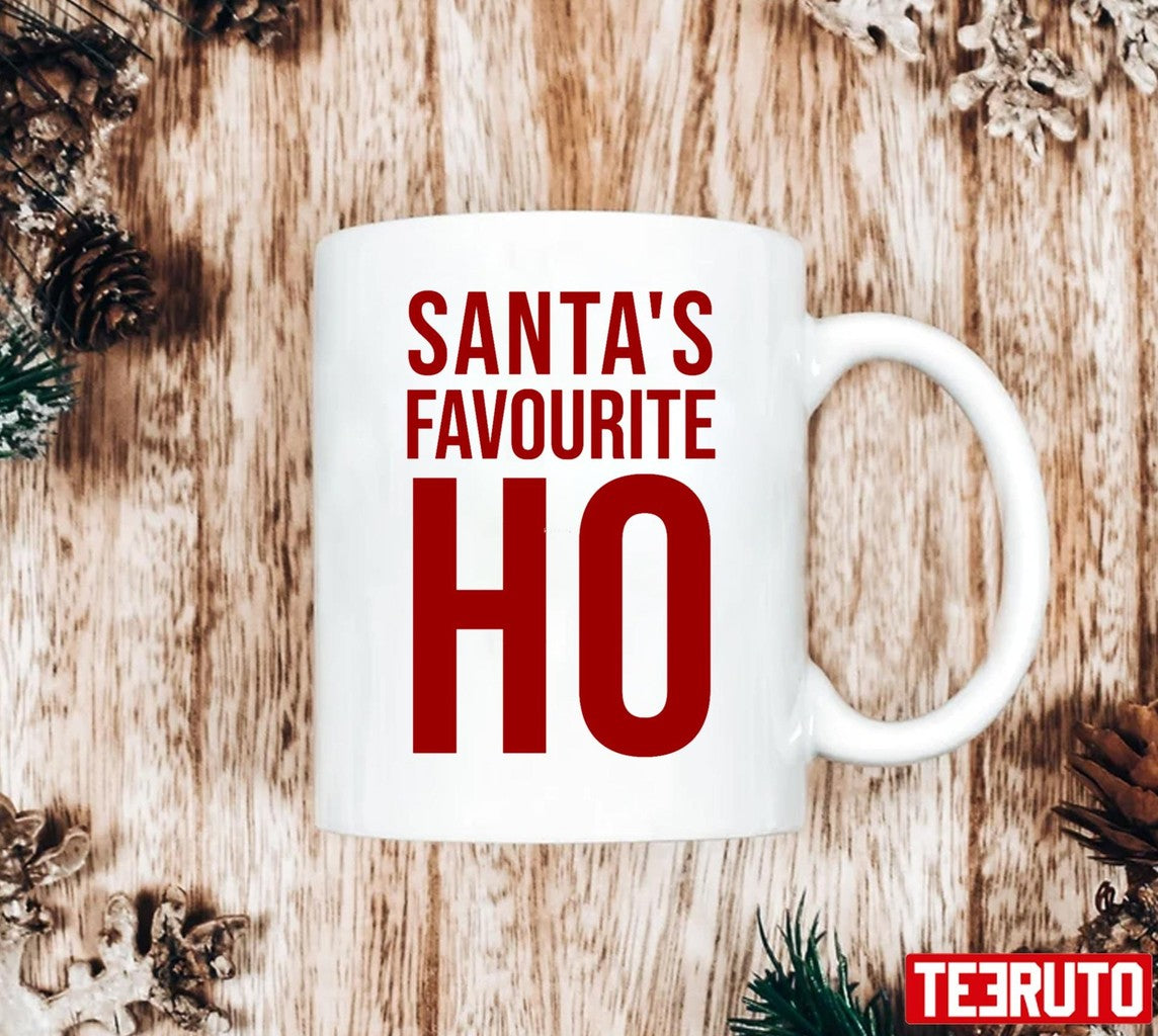 Santa's Favorite Ho Christmas Unisex Sweatshirt