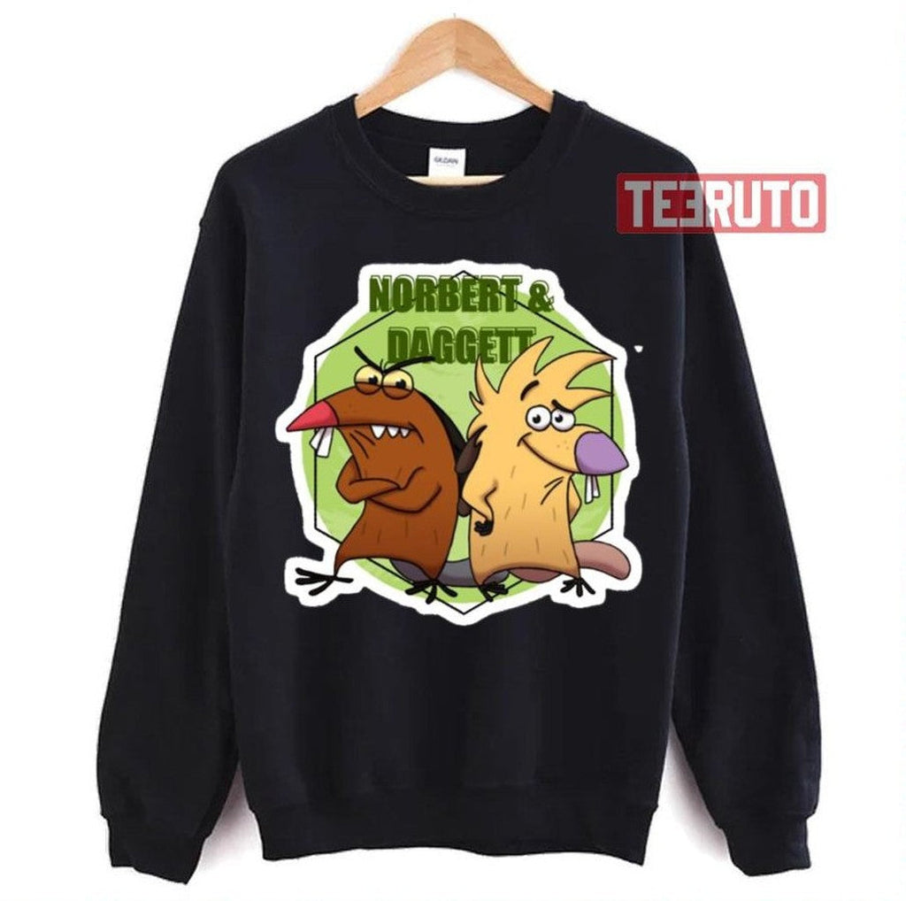 Norbert And Daggett Angry Beavers Unisex Sweatshirt