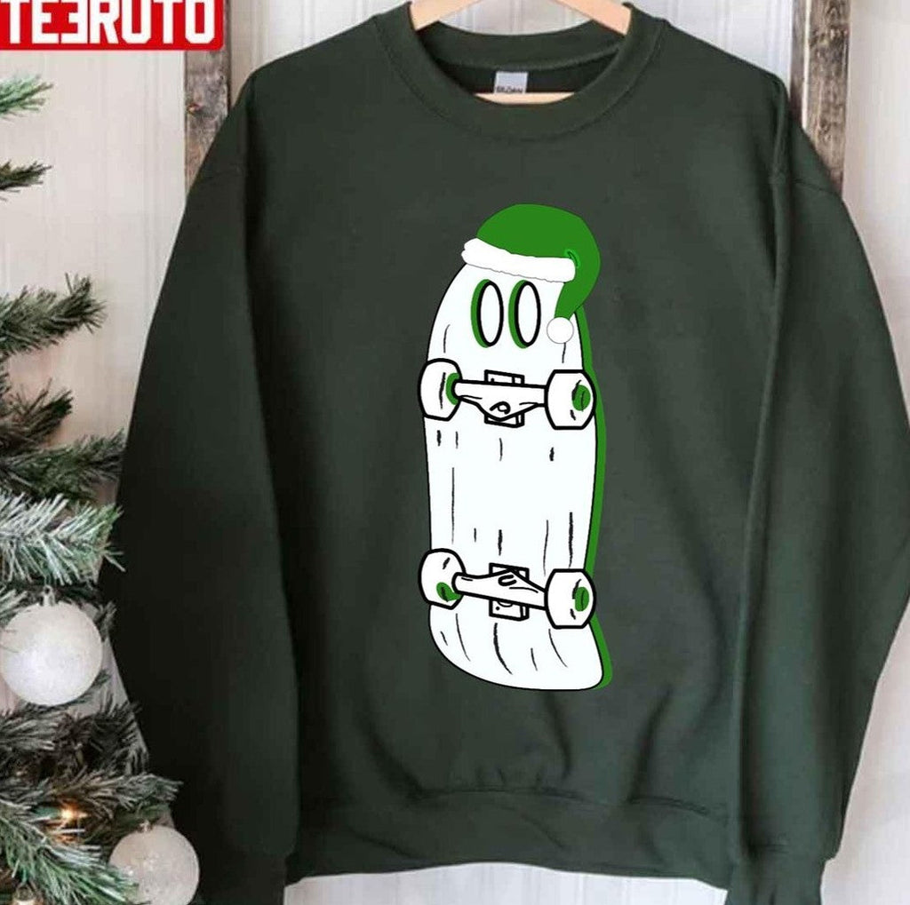 Skateboard Christmas Unisex Sweatshirt