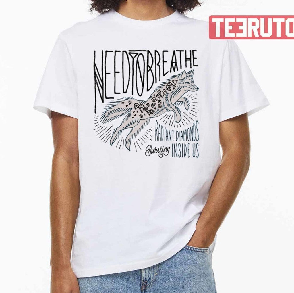 Radiant Diamonds Inside Us Needtobreathe Unisex T-Shirt
