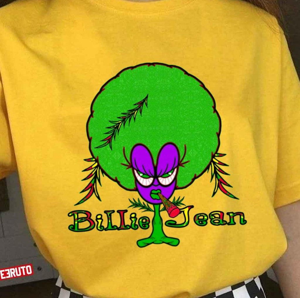 Billie Jean Smoking Weed Billie Jean's Haus Of TreezUnisex T-Shirt