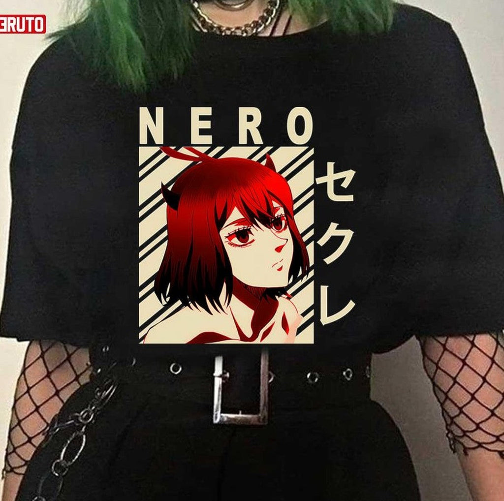 Black Clover Nero Black Clover Anime Charac Color Stripe Unisex T-Shirt