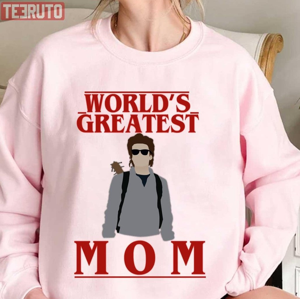 Steve Harrington World's Greatest Mom Unisex T-Shirt
