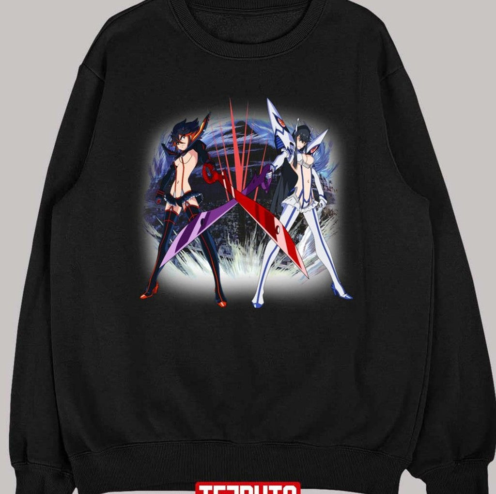 Sanbika Ryuko Matoi Satsuki Kiryuin Duo Kill La Kill Unisex T-shirt