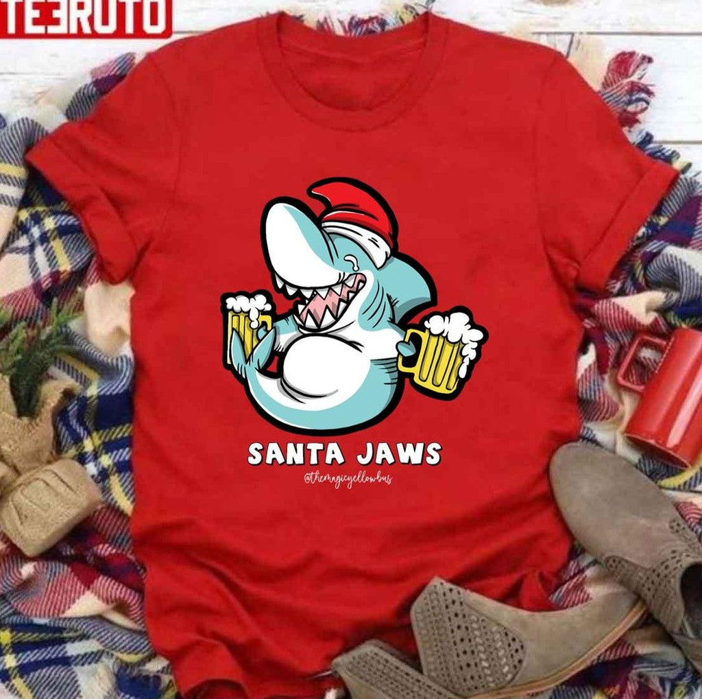 Santa Jaws 2023 Christmas Unisex Sweatshirt