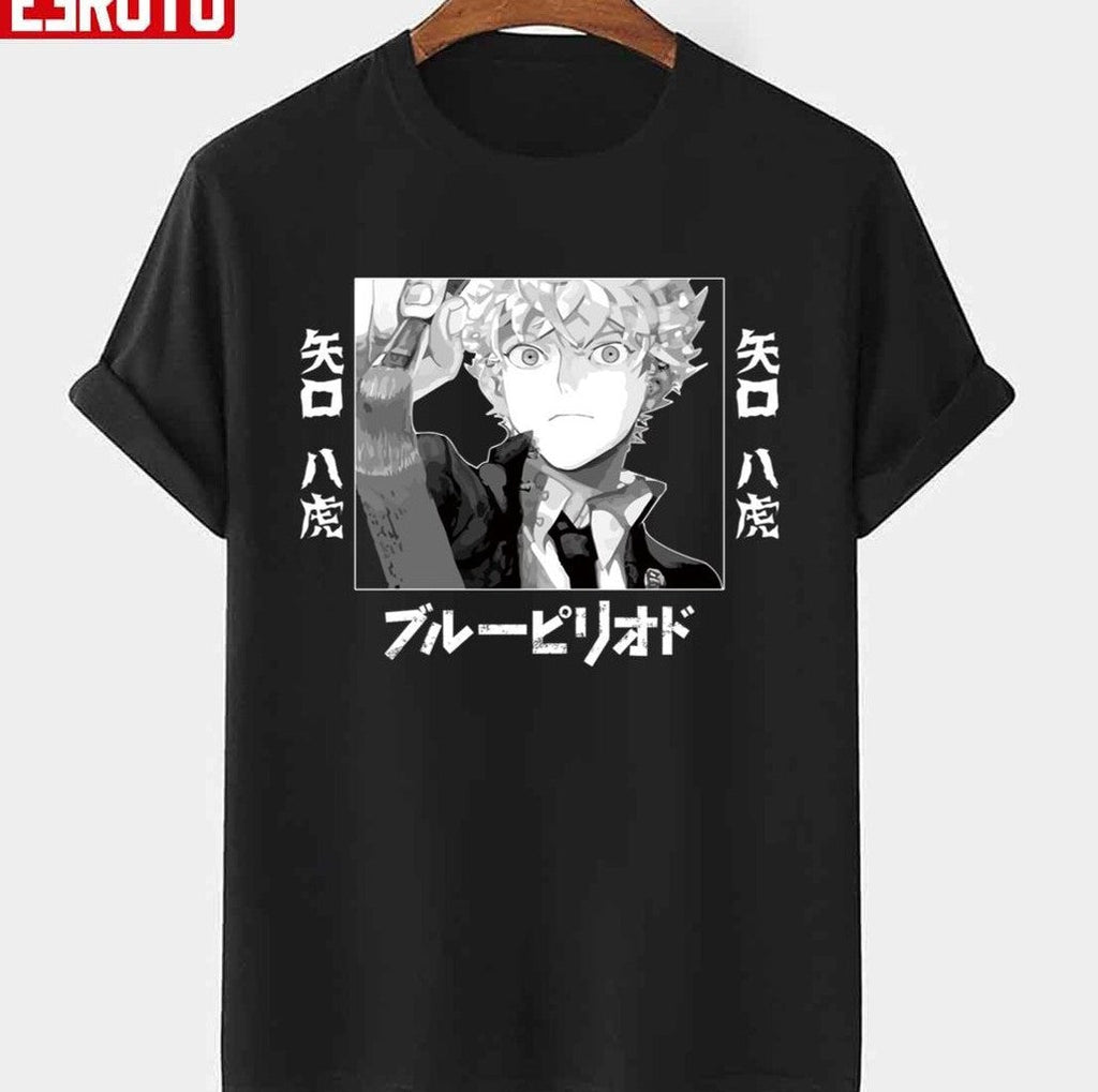 Black And White Blue Period Yatora Yagushi Unisex T-shirt