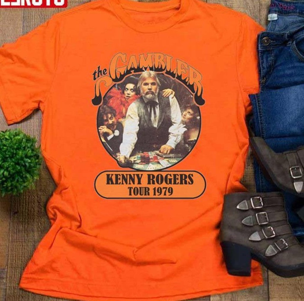 The Gambler Kenny Rogers Tour 1979 Unisex T-Shirt