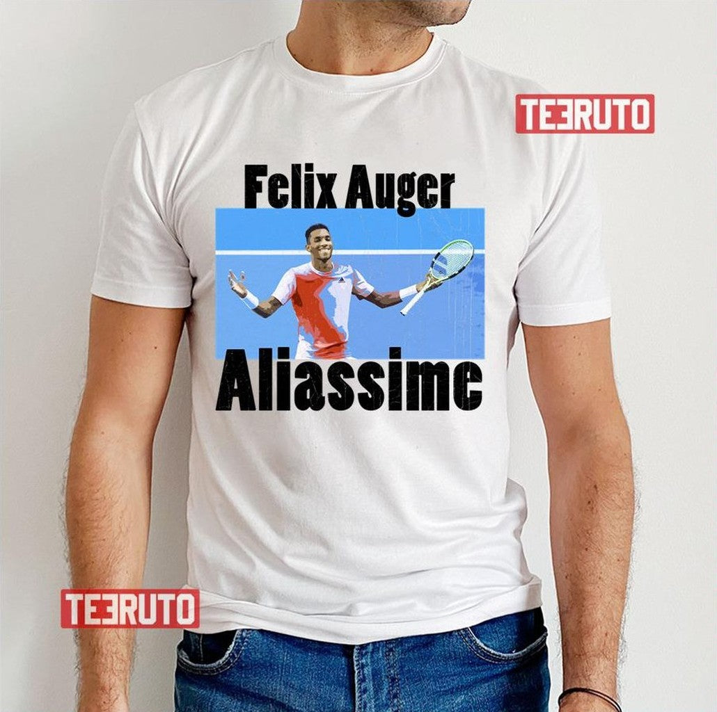 Tennis Player Félix Auger Aliassime Unisex T-Shirt