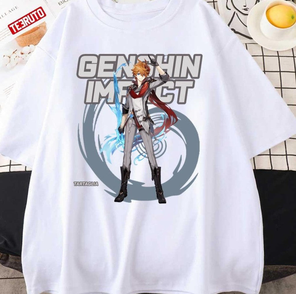 Best Tartaglia Genshin Impact Unisex T-shirt