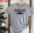 Because I Was Inverted Vintage Top Gun Unisex T-Shirt