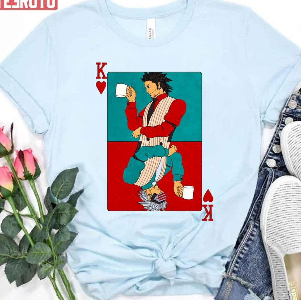 Battle Combat Card Game Ace Attorney Unisex T-Shirt