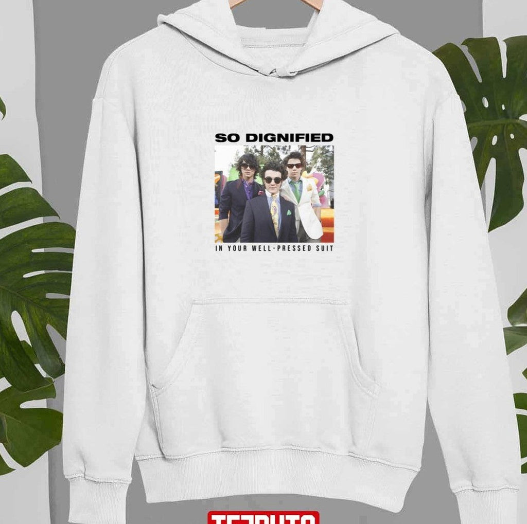 So Dignified In Your Well Pressed Suit The Album Jonas Brothers Tour 2023 Unisex Sweatshirt