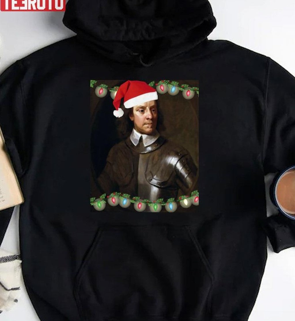 Oliver Cromwell Christmas Unisex Sweatshirt