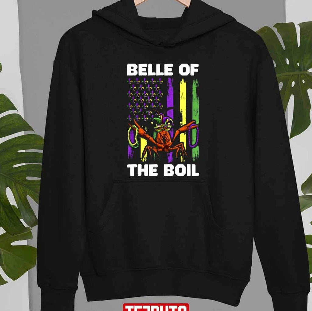Belle Of The Boil Crawfish Flag Unisex T-Shirt