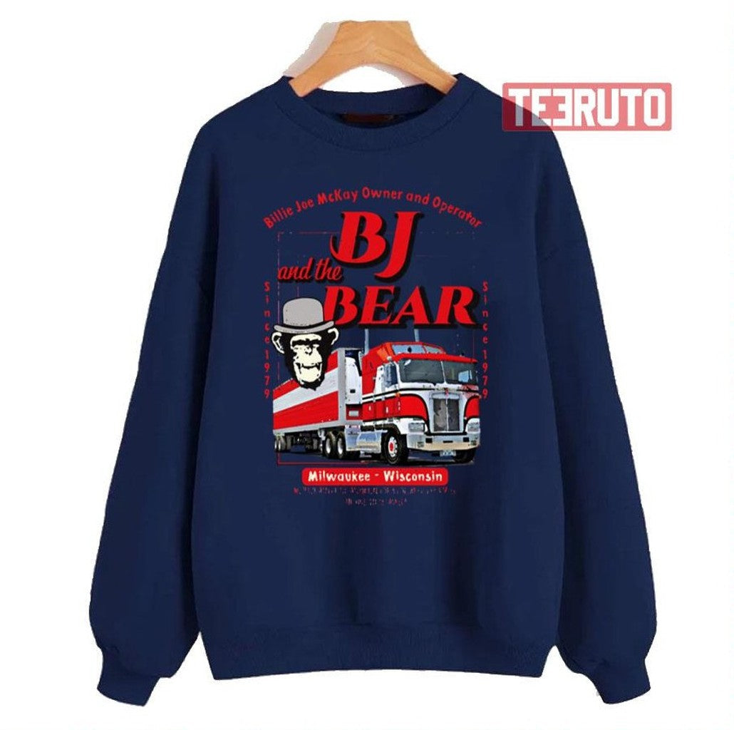 Bj And The Bear Trucking Company Lts Unisex Sweatshirt