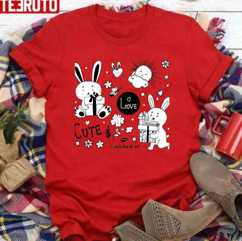 Some Bunny Loves Teaching Cute Bunnies Unisex Sweatshirt