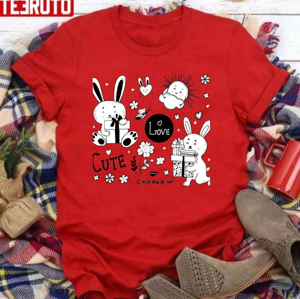 Some Bunny Loves Teaching Cute Bunnies Unisex Sweatshirt